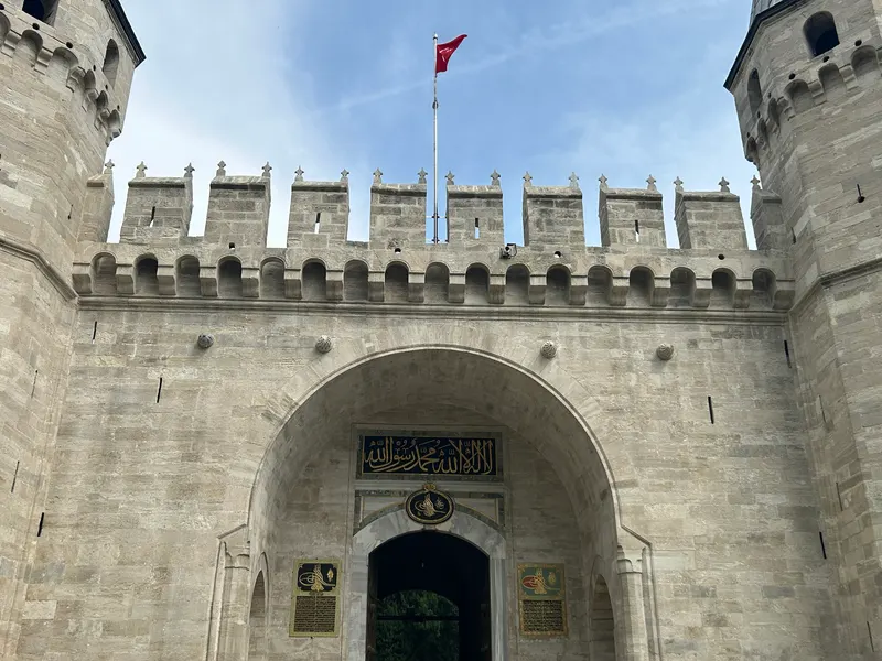 Gate of Salutation, the entrance to Topkapı Palace