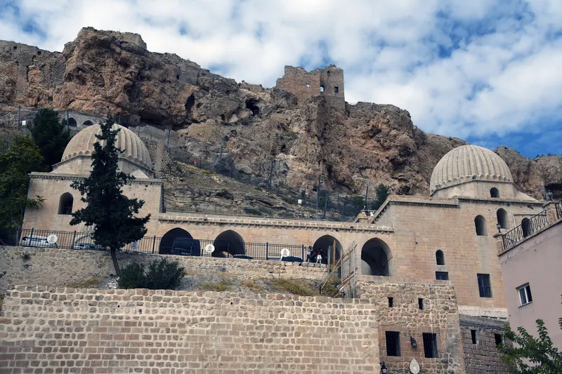 Zinciriye Madrasa beneath Mardin Castle