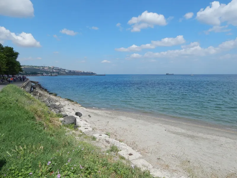 Tekirdağ seaside promenade on the Sea of Marmara